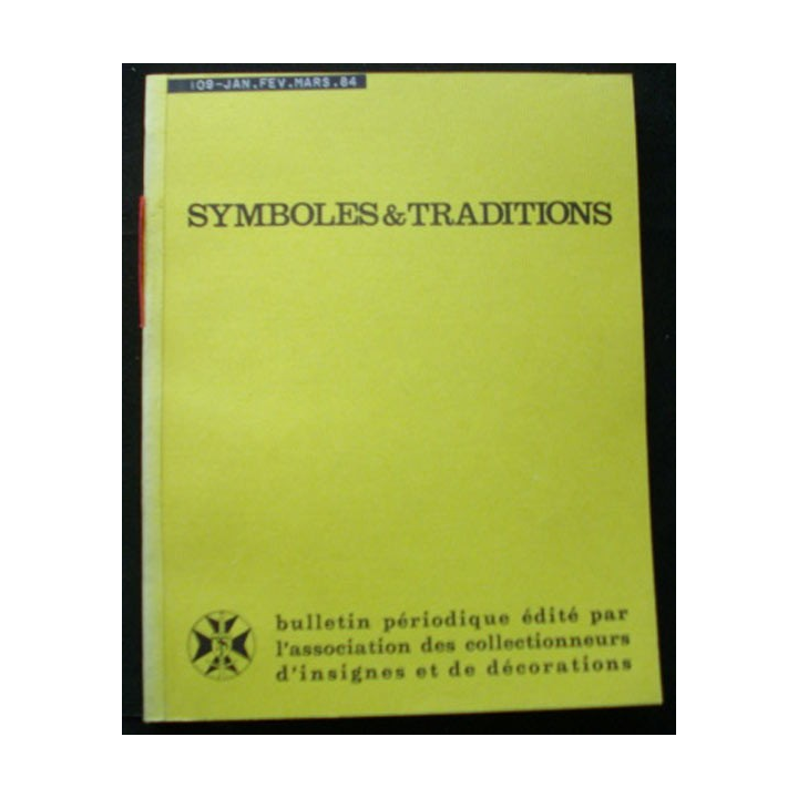 SYMBOLES & TRADITIONS : DU N°109(01-1984) AU N°112(12-1984)