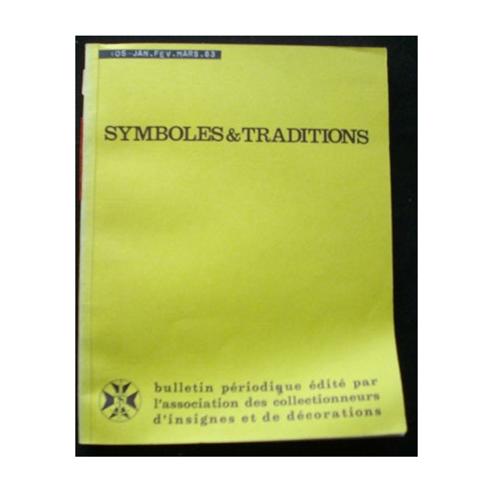 SYMBOLES & TRADITIONS : DU N°105(01-1983) AU N°108(12-1983)