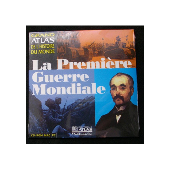  MAC PC : CD ROM MAC PC : La  première guerre mondiale éditions Atlas