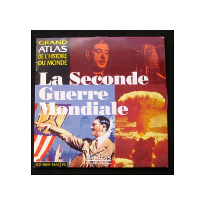 CD ROM MAC PC : La seconde guerre mondiale éditions Atlas