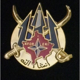 1° escadron du 1° régiment de spahis ERI KFOR opértaion trident Shéli