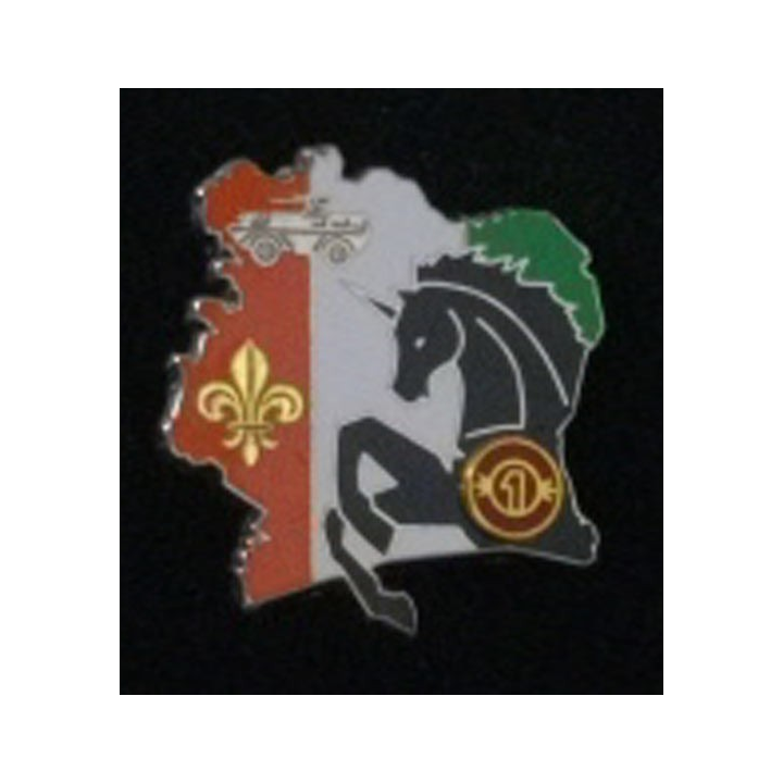1° escadron du 6° et 12° Régiment de Cuirassiers Opération Licorne
