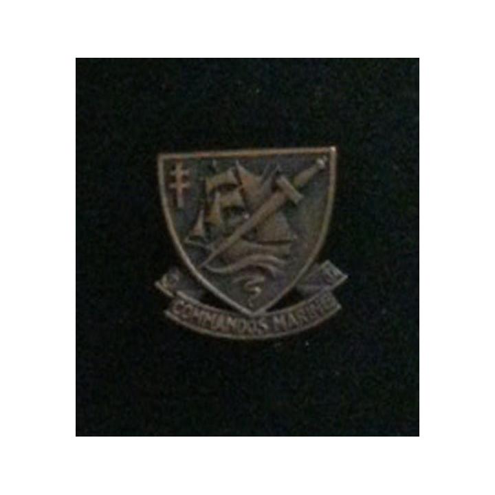 COMMANDOS MARINE : insigne de fourragère des commandos marine de 25 mm de hauteur et de fabrication Arthus Bertrand