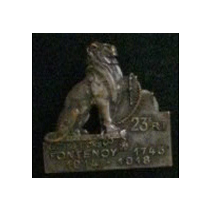 23° régiment d'infanterie régiment des lions, Fontenoy 1745 RI