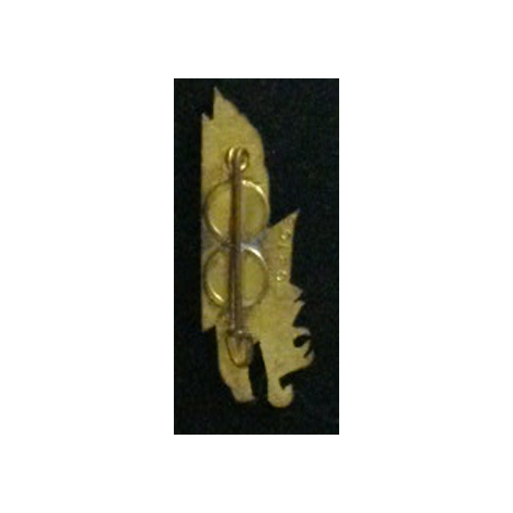 425°CQG: insigne de la 425° compagnie de quartier général, de type 2, en métal doré de fabrication Drago Paris 2108