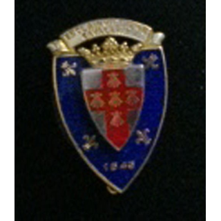 CUIRS : insigne du 3° régiment de cuirassiers fabrication Drago Noisiel Marne La vallée G.951