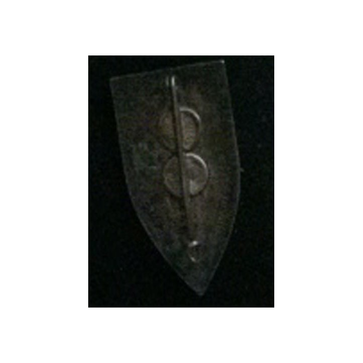 CHASSEURS : insigne du 11° Groupe d'escadrons de chars moyens (GECM) "voilà les bons" en émail fabrication Drago Paris