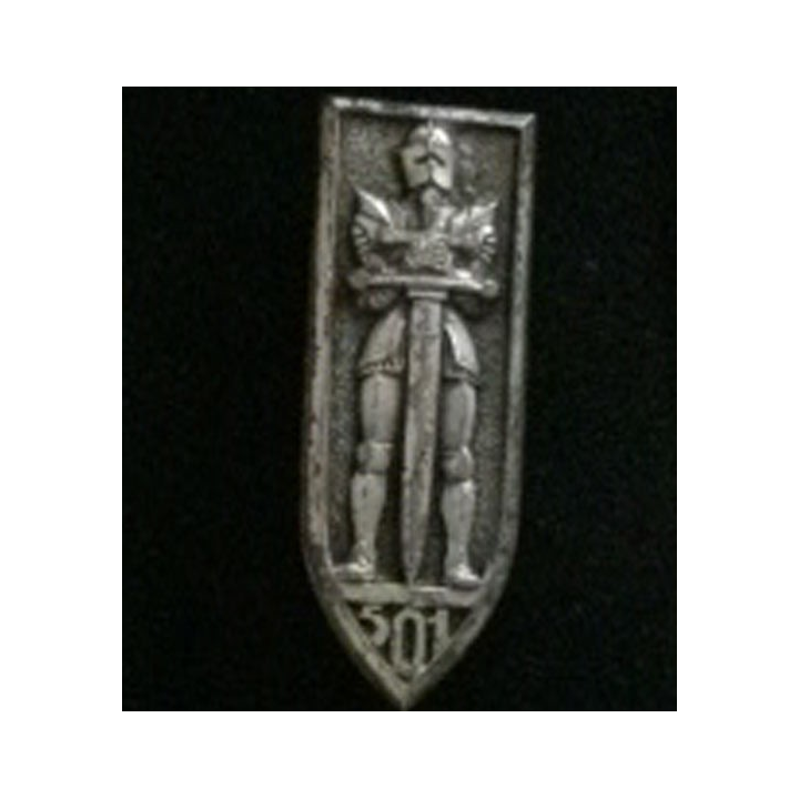 CHARS DE COMBAT : insigne du 501° régiment de chars de combat fabriqué par Drago H. 297
