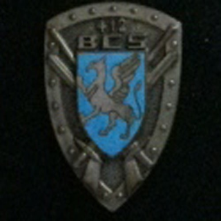 412° BCS bataillon de commandement et des services G. 2347 412°BCS