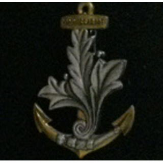 COMMISSARIAT DJIBOUTI : insigne du commissariat des Forces Françaises de Djibouti fabriqué par Drago G. 2738