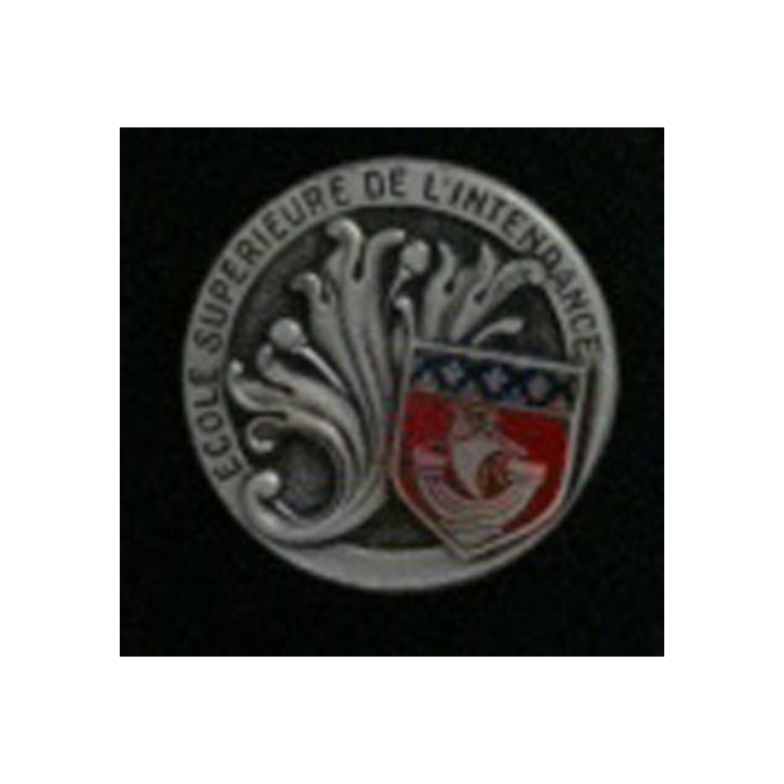 ECOLE SUPÉRIEURE INTENDANCE : insigne de l'école supérieure de l'intendance de fabrication Drago H. 786