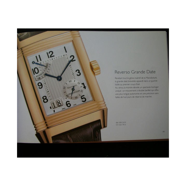 MONTRES : livre de la Manufacture Jaeger - Le Coultre