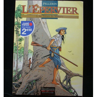 BD PELLERIN L'ÉPERVIER n°5 : Bande dessinée de LÉPERVIER "Le Trésor du Mahury" de Pellerin aux éditions Dupuy