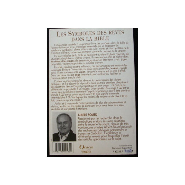 Les symboles des rêves dans la bible de Albert Soued