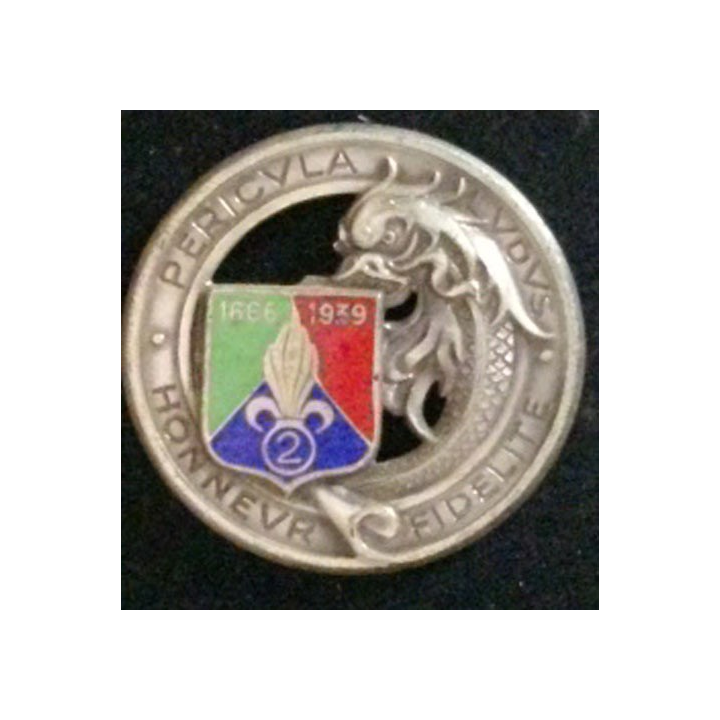 2° REC : 2° RÉGIMENT ÉTRANGER DE CAVALERIE (AB 299) PB ATTACHE