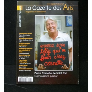 Revue de la gazette des arts de octobre - novembre 2008