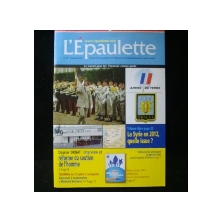 Revue de l'épaulette DRHAT
