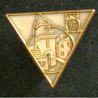 Insigne du brevet de combat dans les localités de grade bronze