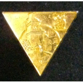 Insigne du brevet de combat dans les localités de grade or