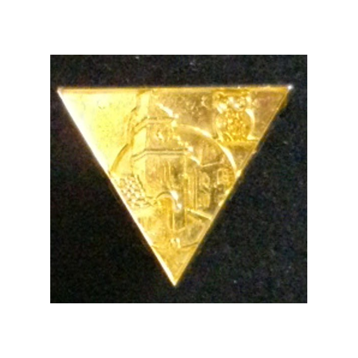 Insigne du brevet de combat dans les localités de grade or