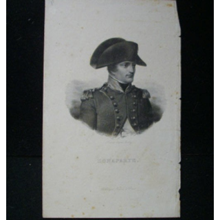 Gravure de Joubert d'après Isabey représentant Bonaparte et publié par Furne à Paris