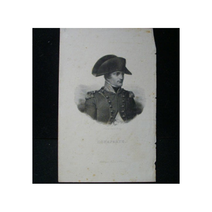 Gravure de Joubert d'après Isabey représentant Bonaparte et publié par Furne à Paris