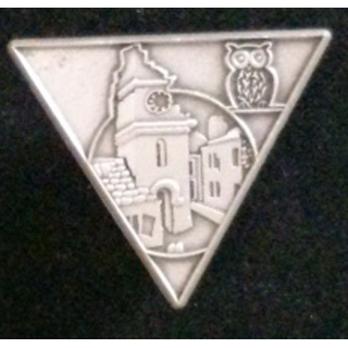 Insigne du brevet de combat dans les localités de grade argent