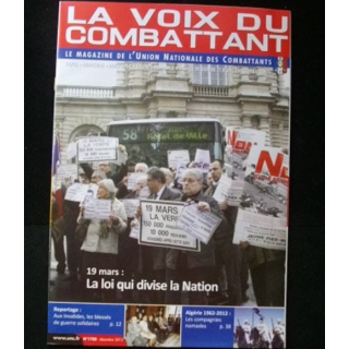 LA VOIX DU COMBATTANT N°1780 décembre 2012