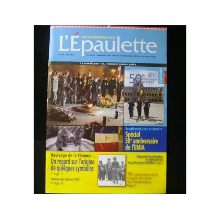 Revue de l'épaulette, association des officiers de recrutement interne