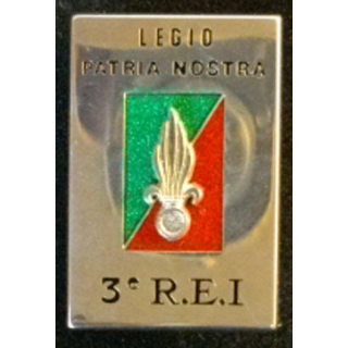 3° REI : 3° régiment étranger d'infanterie Boussemart G. 3426 argent