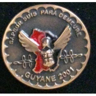 17° RGP 1° compagnie du 17° régiment génie parachutiste Guyane 2001 