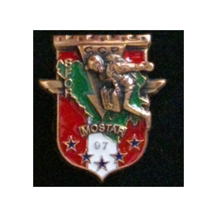 17° RGP GCP Groupe commando parachutiste Mostar 1997  SFOR