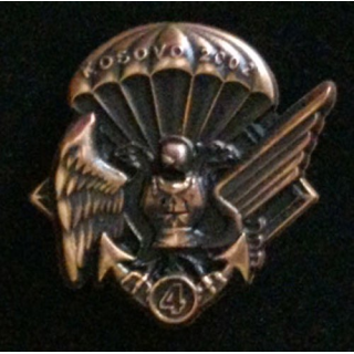 17° RGP 4° compagnie 17° régiment génie parachutiste au Kosovo 2002 