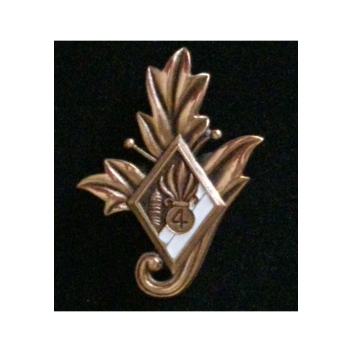 4° REI commissariat 4° régiment étranger infanterie tirage dissolution