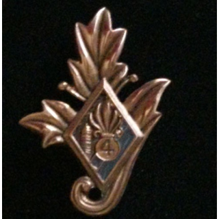4° REI : insigne du commissariat du 4° régiment étranger d'infanterie 