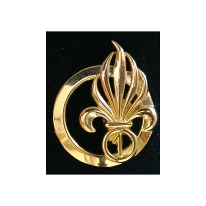 1°REI : 1°RÉGIMENT ÉTRANGER D'INFANTERIE INSIGNE DE BÉRET (3840)