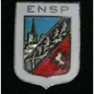 ENSP : insigne de l'école nationale supérieure de la Police en émail de fabrication Augis