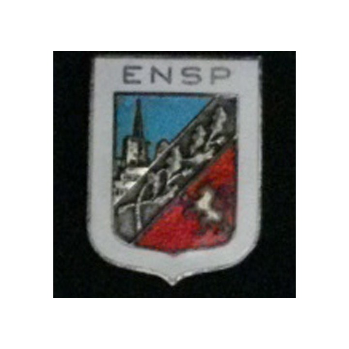 ENSP : insigne de l'école nationale supérieure de la Police en émail de fabrication Augis