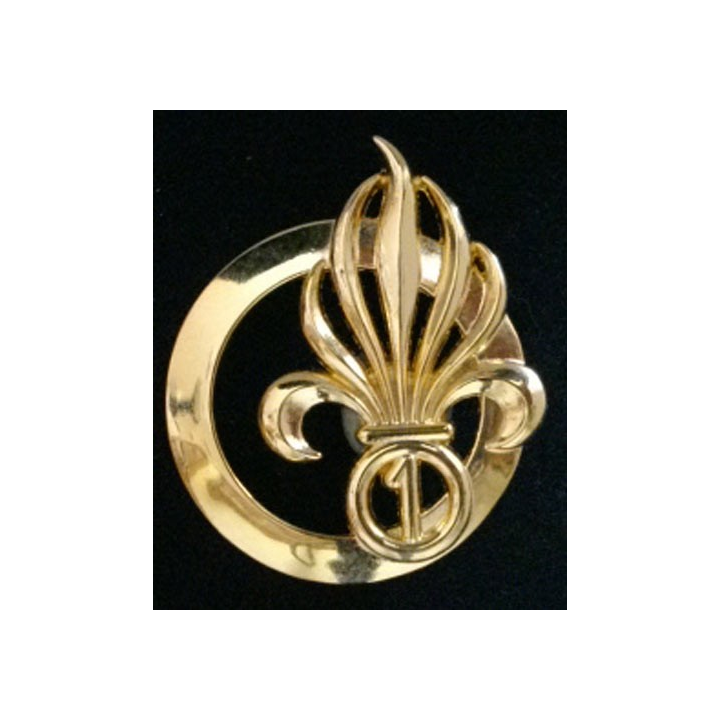 1°REI : 1°RÉGIMENT ÉTRANGER D'INFANTERIE INSIGNE DE BÉRET (4579)