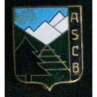 ASCB : vieil insigne émaillé de fabrication Augis Lyon inconnu sur lequel est inscrit ASCB