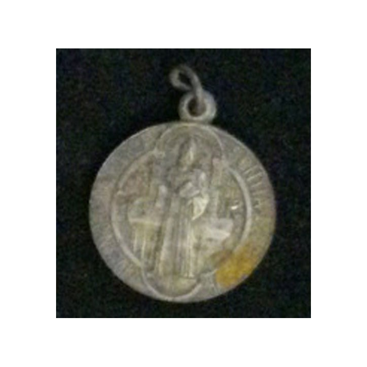 MÉDAILLE RELIGIEUSE : vieille médaille religieuse MDCCCLXXX (1880) eius orbitu nro pra sentia muniamur