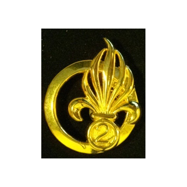 2°REG : 2°RÉGIMENT ÉTRANGER DU GÉNIE INSIGNE DE BÉRET