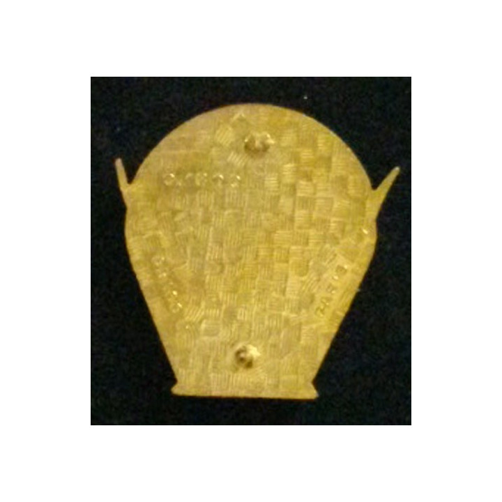 813° GET : insigne du 813° groupe d'exploitation des transmissions en émail de fabrication Drago G.1800 attache à 1 pin's