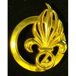 4° RÉGIMENT ÉTRANGER D'INFANTERIE INSIGNE DE BÉRET