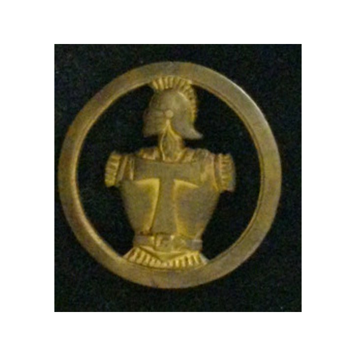 TRANS : insigne de béret des transmissions fabrication Béraudy Vaure Ambert