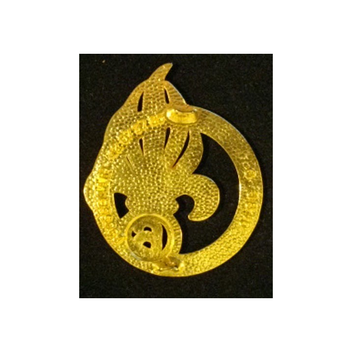 6° REG : 6° RÉGIMENT ÉTRANGER DU GÉNIE INSIGNE DE BÉRET (3840)
