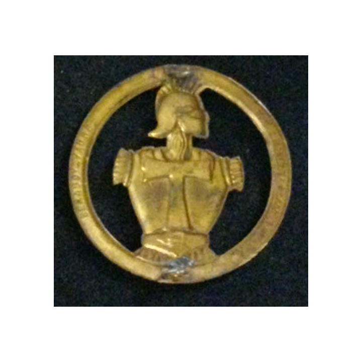 TRANS : insigne de béret des transmissions fabrication Béraudy Vaure Ambert