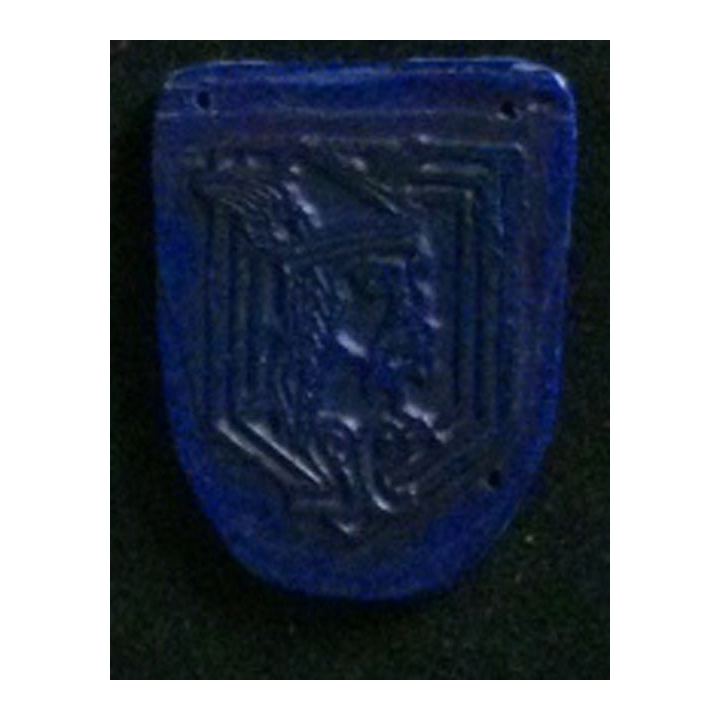 matrice sur résine ou bakélite du 92° régiment d'infanterie (taille de l'insigne 3 x 2,5 cm)