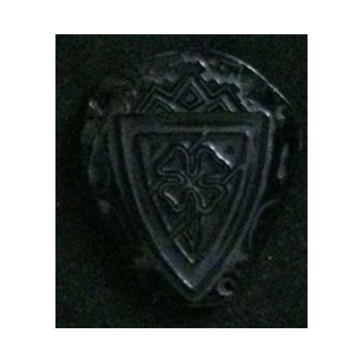 matrice sur résine ou bakélite du 153° régiment d'infanterie (taille de l'insigne 3,5 x 2,3 cm)