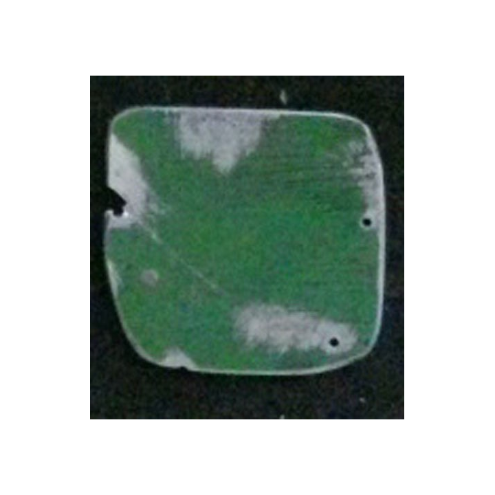 MATRICE SUR MÉTAL du 43° régiment d'infanterie (taille de l'insigne 2,4 x 2,3 cm)